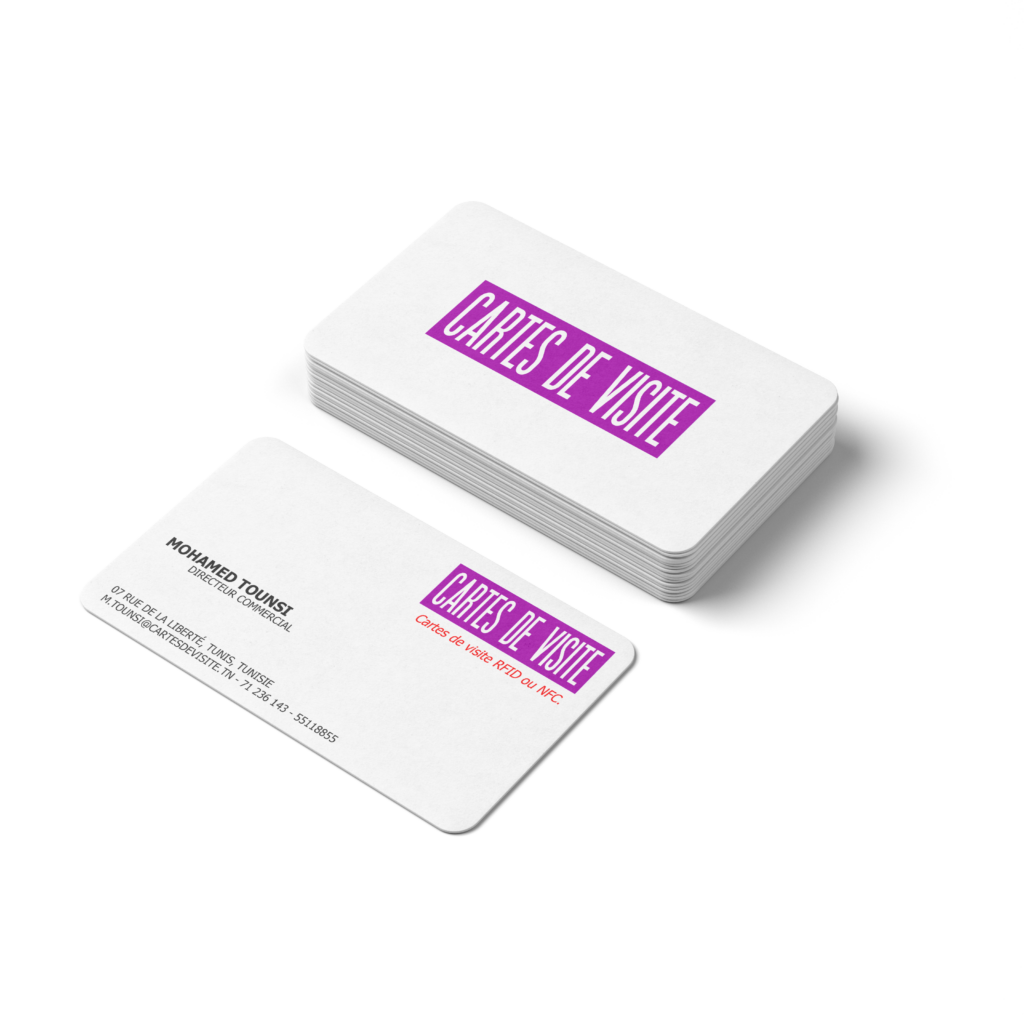 Cartes de visite RFID - Cartes de visite NFC
